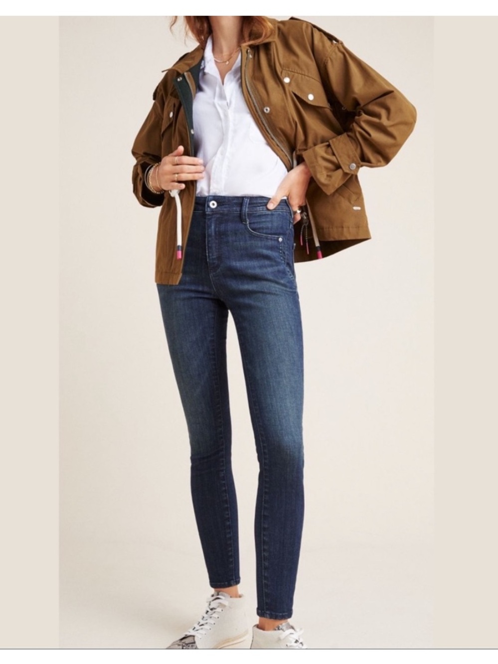Anthropologie Pilcro & The Letterpress High-Rise Denim Legging Jeans